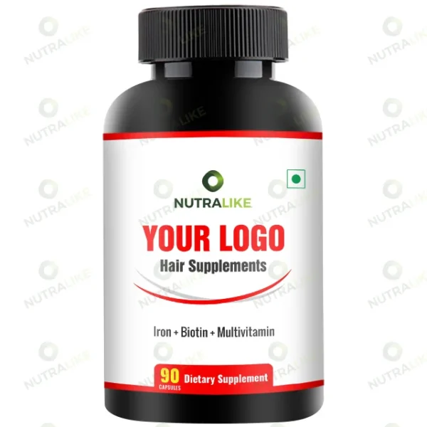 Hair Capsules: Iron, Biotin, Multivitamin, nutralike