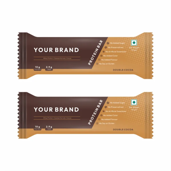 DOUBLE COCOA FLAVOURED PROTEIN BAR, PROTEIN BARS, NUTRALIKE PROTEIN BAR, NUTRALIKE HEALTHCARE, NUTRALIKE FORULATION PVT. LTD.