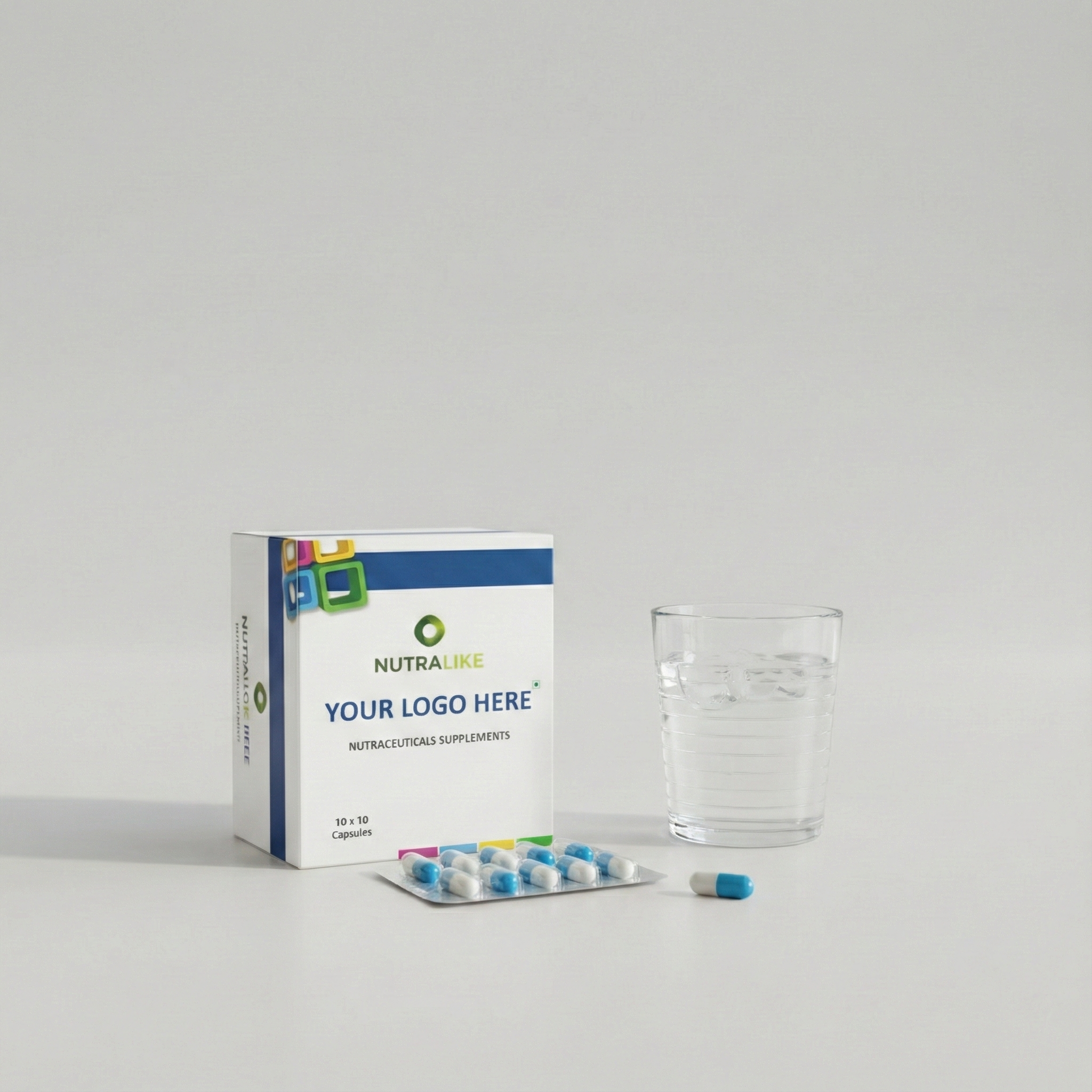 100 CAPSULES BLISTER PACKING