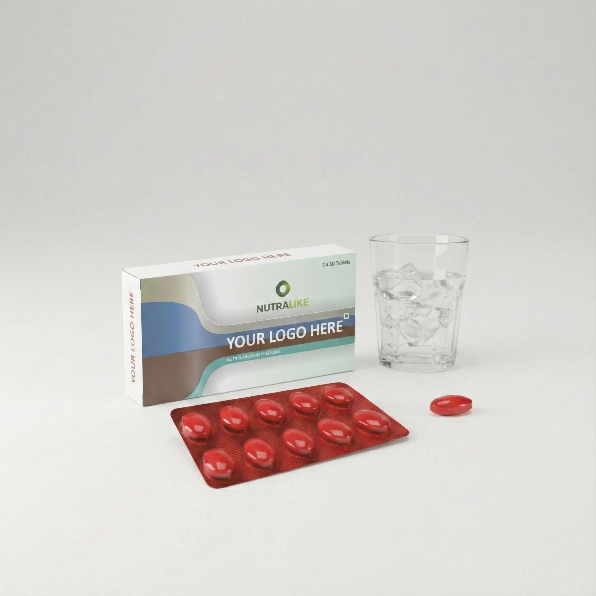 10 TABLETS BLISTER PACKING