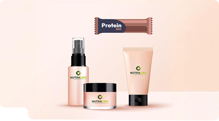 Launching of protein bar &n cosmetic products
